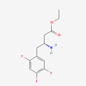 (3R)-3-氨基-4-(2,4,5-三氟苯基)丁酸乙酯（西他列汀杂质）