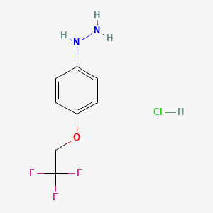 4-(2,2,2-三氟乙氧基)苯基肼，盐酸