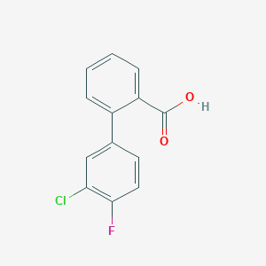 3'-氯-4'-氟-[1,1'-联苯]-2-羧酸
