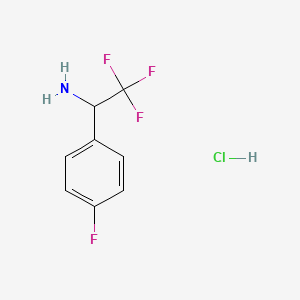 2,2,2-三氟-1-(4-氟苯基)乙-1-胺盐酸盐
