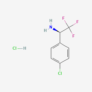 (R)-2,2,2-三氟-1-(4-氯-苯基)-乙胺盐酸盐