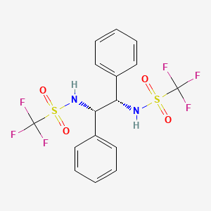 (S,S)-N,N'-双(三氟甲烷磺酰)-1,2-二苯基乙二胺
