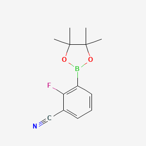 2-氟-3-(4,4,5,5-四甲基-1,3,2-二氧硼杂环戊烷-2-基)苯腈