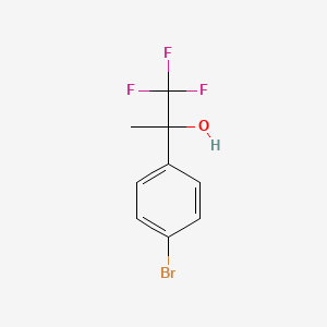 2-(4-溴苯基)-1,1,1-三氟丙-2-醇
