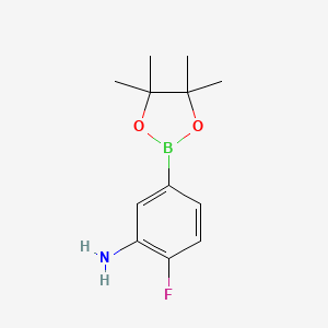 3-氨基-4-氟苯硼酸频那醇酯