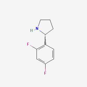 (R)-2-(2,4-二氟苯基)吡咯烷