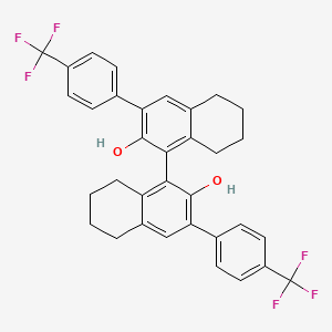 (S)-5,5',6,6',7,7',8,8'-八氢-3,3'-双[4-(三氟甲基基)苯基]-[1,1'-联萘]-2,2'-二醇