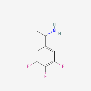 (S)-1-(3,4,5-三氟苯基)丙-1-胺