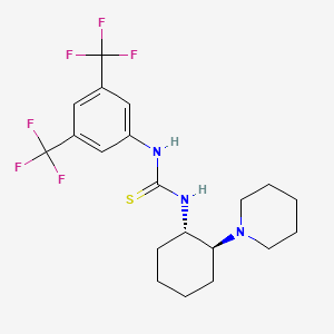 N-[3,5-双(三氟甲基)苯基]-N'-[(1S,2S)-2-(1-哌啶基)环己基]硫脲