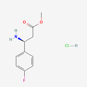 (S)-3-氨基-3-(4-氟苯基)丙酸甲酯盐酸盐