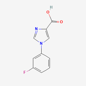 1-（3-氟苯基）-1H-咪唑-4-羧酸