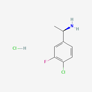 (R)-1-(4-氯-3-氟苯基)乙-1-胺盐酸盐