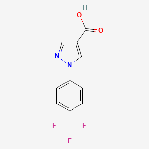 1-(4-(三氟甲基)苯基)-1H-吡唑-4-羧酸