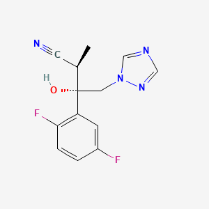 rel-(2R,3S)-3-(2, 5-二氟苯基)-3-羟基-2-甲基-1H-(1,2,4)-三氮唑-1-丁氰