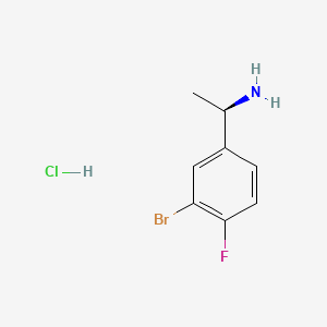 (1R)-1-(3-溴-4-氟苯基)乙烷-1-胺盐酸盐