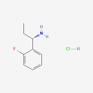 (S)-1-(2-氟苯基)丙-1-胺盐酸盐