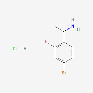 (S)-1-(4-溴-2-氟苯基)乙胺盐酸盐
