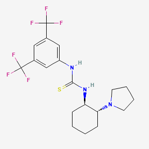 1-[3,5-双(三氟甲基)苯基]-3-[(1R,2R)-2-(吡咯烷-1-基)环己基]硫脲