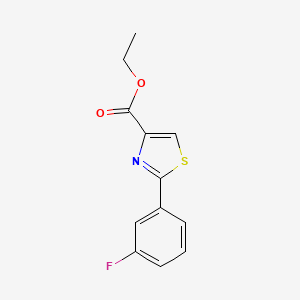 2-(3-氟-苯基)-噻唑-4-羧酸乙酯