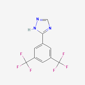 3-(3,5-双(三氟甲基)苯基)-1H-1,2,4-三唑