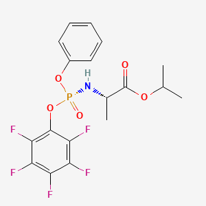 N-[(R)-(2,3,4,5,6-五氟苯氧基)苯氧基亚膦酰基]-L-丙氨酸异丙酯