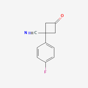 1-(4-氟苯基)-3-氧代环丁烷甲腈