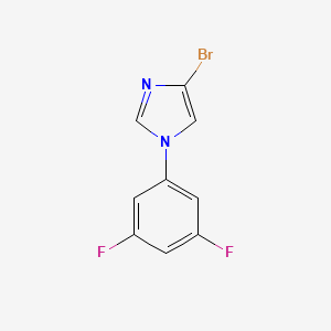4-溴-1-(3,5-二氟苯基)-1H咪唑
