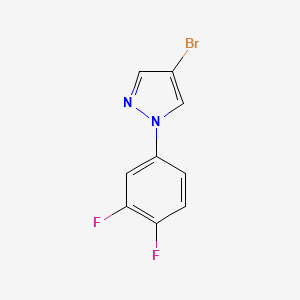 4-溴-1-(3,4-二氟苯基)-1H-吡唑