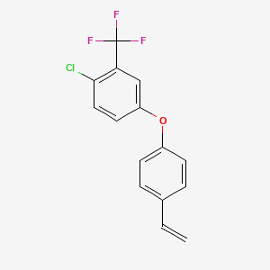 1-氯-2-(三氟甲基)-4-(4-乙烯基苯氧基)苯