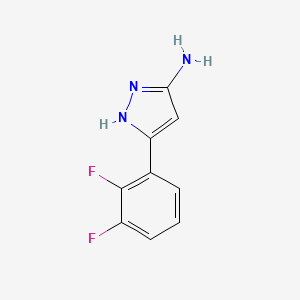 3-(2,3-二氟苯基)-1H-吡唑-5-胺