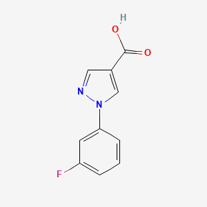 1-（3-氟苯基）-1H-吡唑-4-羧酸