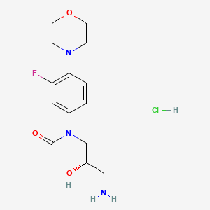 (S)-N-(3-氨基-2-羟丙基)-N-(3-氟-4-吗啉代苯基)乙酰胺盐酸盐 （利奈唑胺杂质）