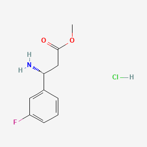 (R)-3-氨基-3-(3-氟苯基)丙酸甲酯盐酸盐