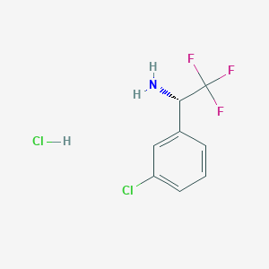 (S)-1-(3-氯苯基)-2,2,2-三氟乙烷-1-胺盐酸盐