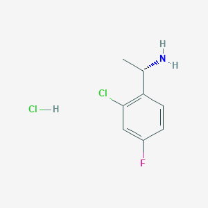 (S)-1-(2-氯-4-氟苯基)乙胺盐酸盐