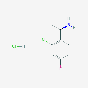 (R)-1-(2-氯-4-氟苯基)乙胺盐酸盐