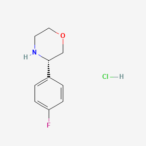 (S)-3-(4-氟苯基)吗啉盐酸盐