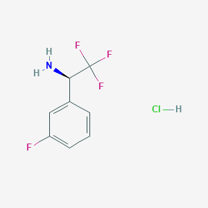 (R)-2,2,2-三氟-1-(3-氟苯基)乙烷-1-胺盐酸盐